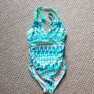 Venus one piece halter bathing suit